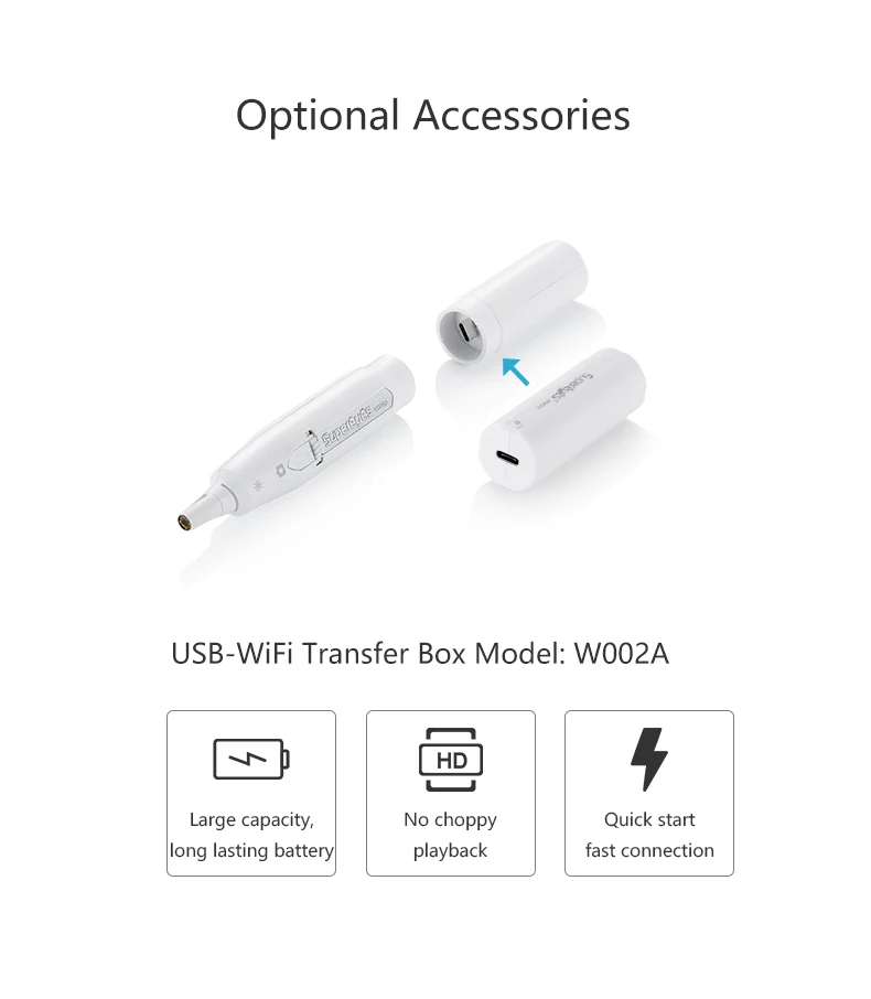 Supereyes USB цифровой микроскоп проверка кожи камера 2MP 300X зум Ручной эндоскоп Портативный Лупа отоскоп водонепроницаемый Y008P