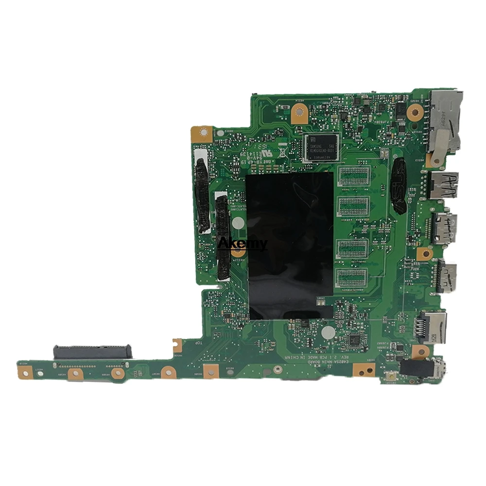 E402SA материнская плата для ноутбука ASUS подходит для 1" ноутбуков E402SA E402S Mianboard W/(N3150 4 ядра cpu+ 2GB ram+ 32G SSD) тест ОК