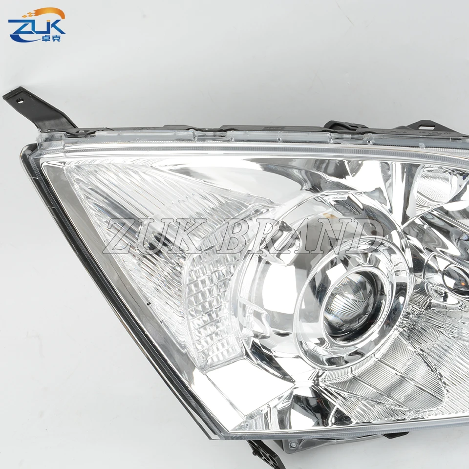 ZUK пара спереди головной светильник фары для HONDA CRV 2007 2008 2009 2010 2011 RE1 RE2 RE4 галогенные