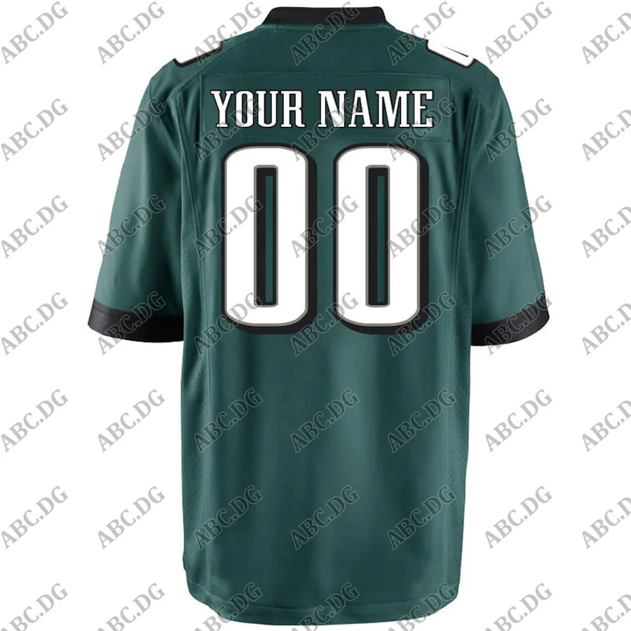 Men Women Kid Youth Philadelphia Midnight Green Customized Game Jersey Any Name Number | Спорт и развлечения