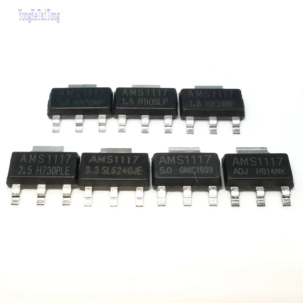 200 шт. IC REG LIN AMS1117 1 2 в 5 8 3 В ADJ SOT223 1117 регулятор напряжения LM1117 | Электронные