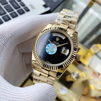 

Rolex- Datelog Series Ladies Men's Automatic Mechanical Watch Stainless Steel Waterproof Casual Watch Gift 1609 Orders