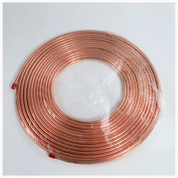 

T2 purple copper tube 9.5mm Soft Copper Pipe capillary tube copper Copper line