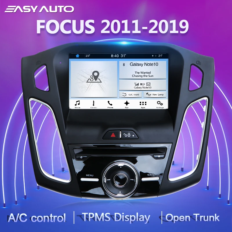 Автомобильная магнитола на Android 8 дюймов мультимедийный видеоплеер навигация GPS