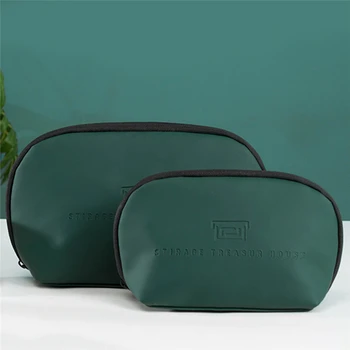 

Toiletry Makeup Storage Bag For Women Girl Waterproof Zipper Shell Shaped Clutch Purse Travel Mini Cosmetic Bag