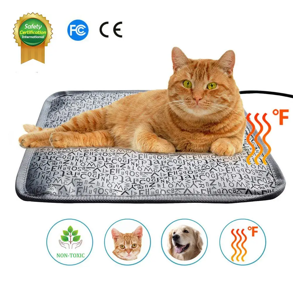 

Pet Electric Blanket Heating Pad Waterproof Anti-bite Electric Pad US Plug 110V