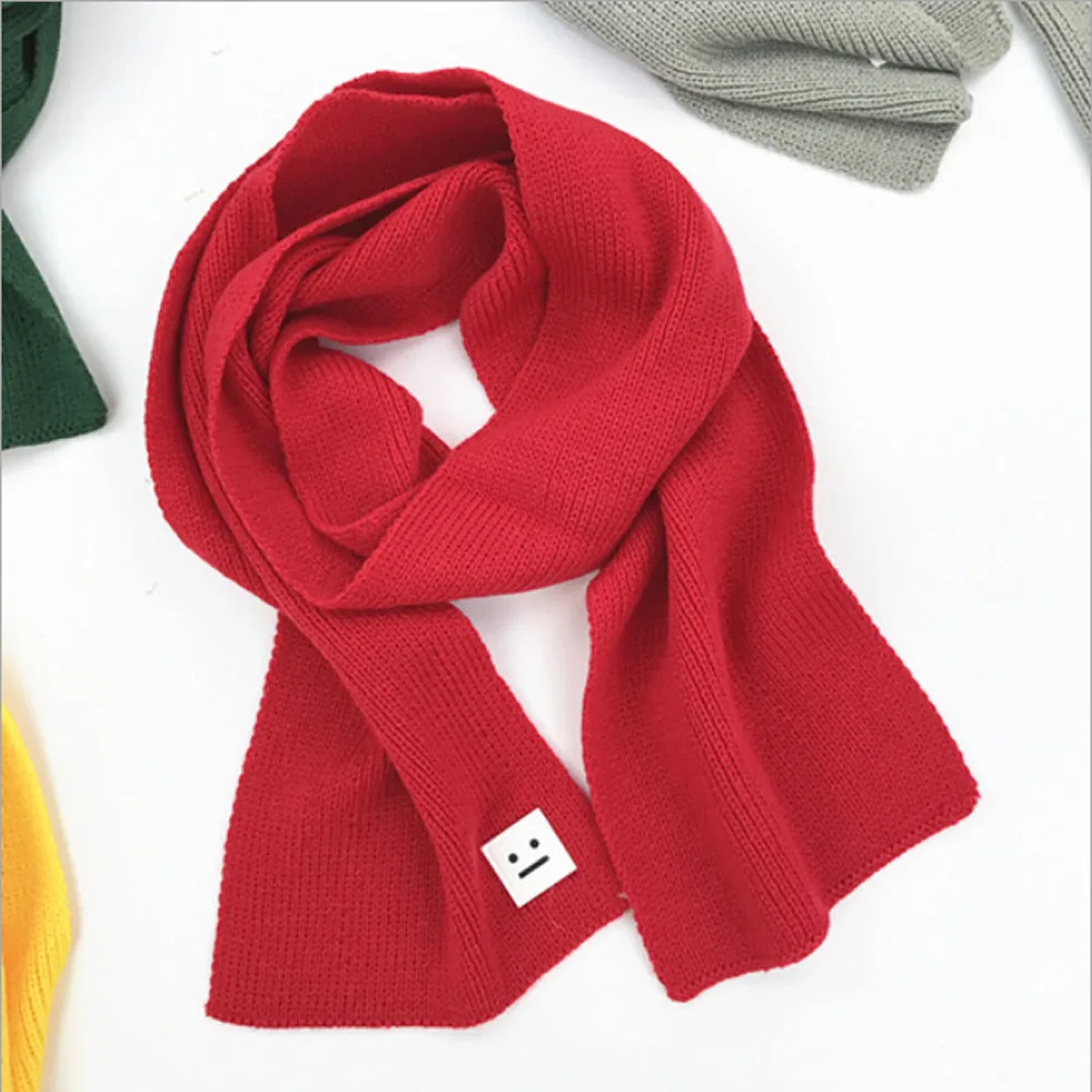

Kids Scarf Boys Girls Baby Winter Warm Scarf Women Knit Shawl Scarf Children Neck Collar Keep Warm Accessories Cheap Parent