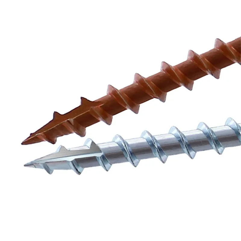 포켓 홀 나사, 굵은 나사, 목공 셀프 태핑 나사, 비스듬한 홀 나사, 사각 드라이버, SQ2, 25-63mm, 100 개