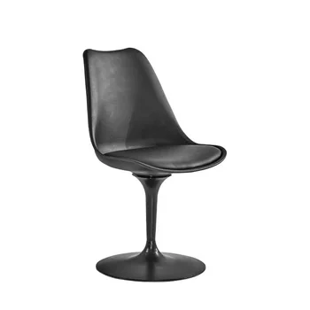 

Tulips Swivel Modern Simplicity dining chair Chairs Group Dining Chairs Dinette Nordic Chair Fauteuil Moderne