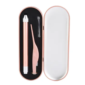 

Baby Ear Cleaner Spoon LED Flash Light Stainless Steel Durable Luminous Tweezer Earpick for Baby Kid Child Ear Cleaning Set