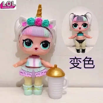 

HOT LOL surprise O.M.G. Original Rare Style Unicorn doll Clothes shoes headdresses bottles 1 set accessories toys gift for grils