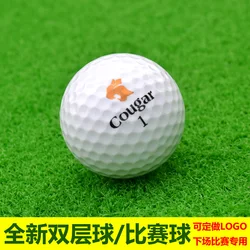 TTYGJ Outdoor Golf Ball 2 Layer Game Ball New Double Layer Ball Practice Game Ball