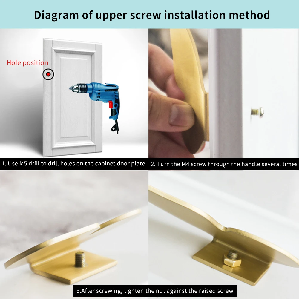 

Accessories Cupboard Dresser Furniture Handle Brass Gold Butterfly Easy Install Cabinet Pulls Home Decor Drawer Knob Exquisite