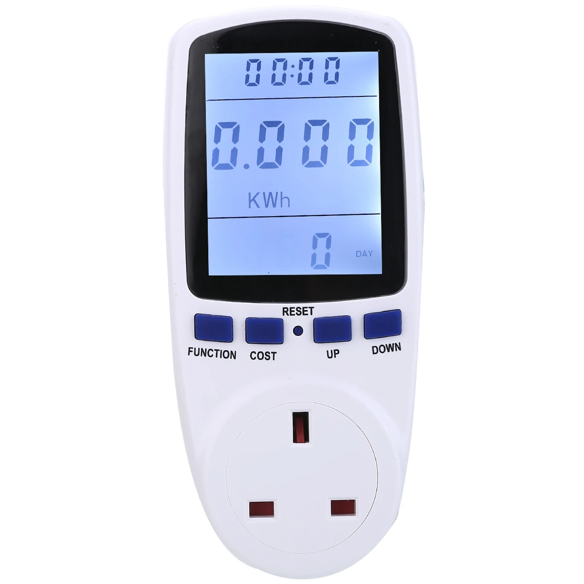 UK Plug-in Digital Voltage Wattmeter Electricity Power Analyzer Electronic Power Meter Energy Meters