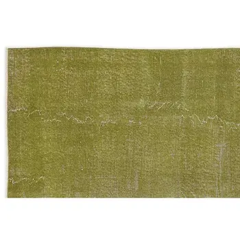 

Handmade Green Vintage Overdyed Turkish Area Rug 147x250 Cm-4'10''X8'2''