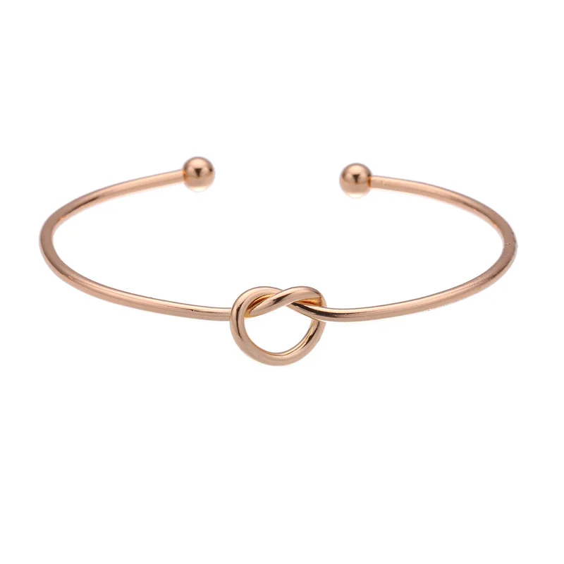 

5 pieces / bag fashion open bracelet knotted bracelet ladies twist bracelet bohemian simple ladies Valentine's Day gift ladies p