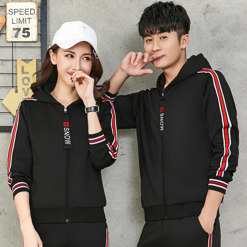 

New Running Sport Suit Jogging Men 2PCS Sportswear Print Hoodies Pullover Gym Tracksuit Sweatshirts Clothing Set