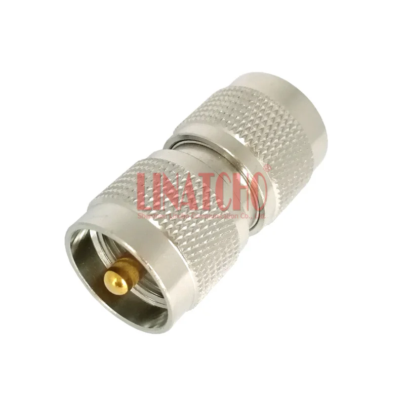 Rf прямой латунный uhf штекер к pl259 штекерный разъем для установки