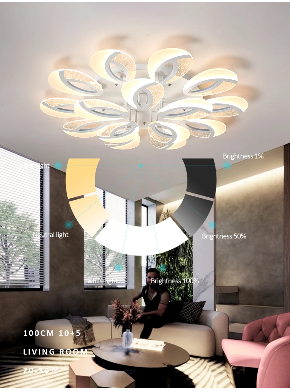 Nordic Ceiling lights Novelty post-modern living room Fixtures bedroom aisle LED ceiling lamp Ceiling lighting cheap chandeliers