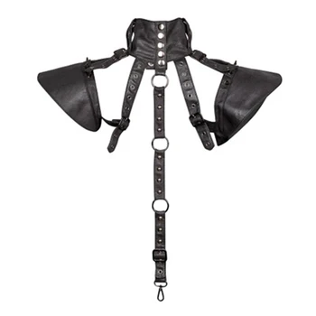 

Gear Duke Steampunk Armor Shawl Cape Shrug Halloween Cosplay Costumes for Both Men and Women - Adjustable