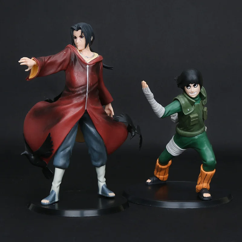 15 см 2 шт./компл. аниме «Наруто» Nara Shikamaru фигурка героя Хатаке Какаси из аниме Рисунок ПВХ Фигурки игрушки Детский подарок детские игрушки - Цвет: set2