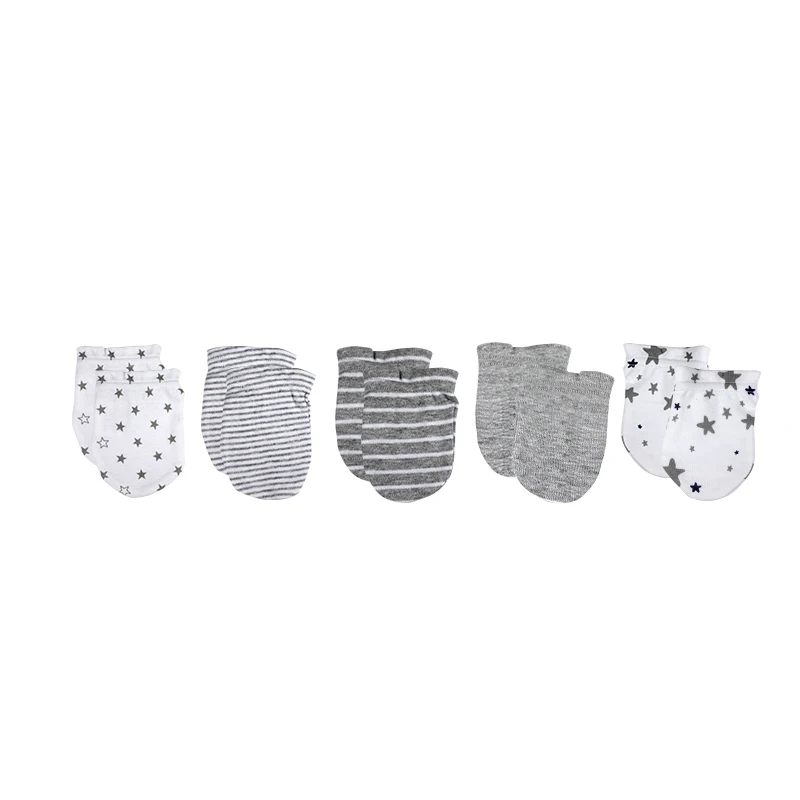 baby stroller toys 5Pairs Newborn Baby Anti Scratching Gloves Cotton Scratch Mittens Cotton Baby Glove Newborn Protection Face baby glasses Baby Accessories