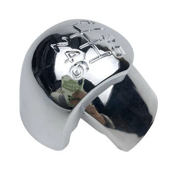 

5/6 Speed Chrome MT Gear Shift Knob Cap Emblem Badge Cover For OPEL VECTRA C SIGNUM 2002 2003 2004 2005 Car Styling Accessories