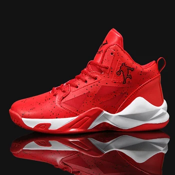 

Man High-top Jordan Basketball Shoes Men's Cushioning Light Basketball Sneakers Anti-skid Breathable Outdoor Sports Shoes