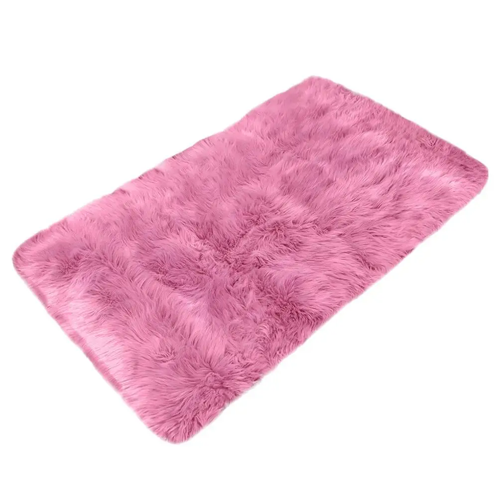 G cute carpet Прямоугольная Имитация шерсти ковер 60X120 см мобильный кухонный коврик из овчины стул молитва ткань ислам dieren vloerkleed 30S19 - Цвет: G cute carpet