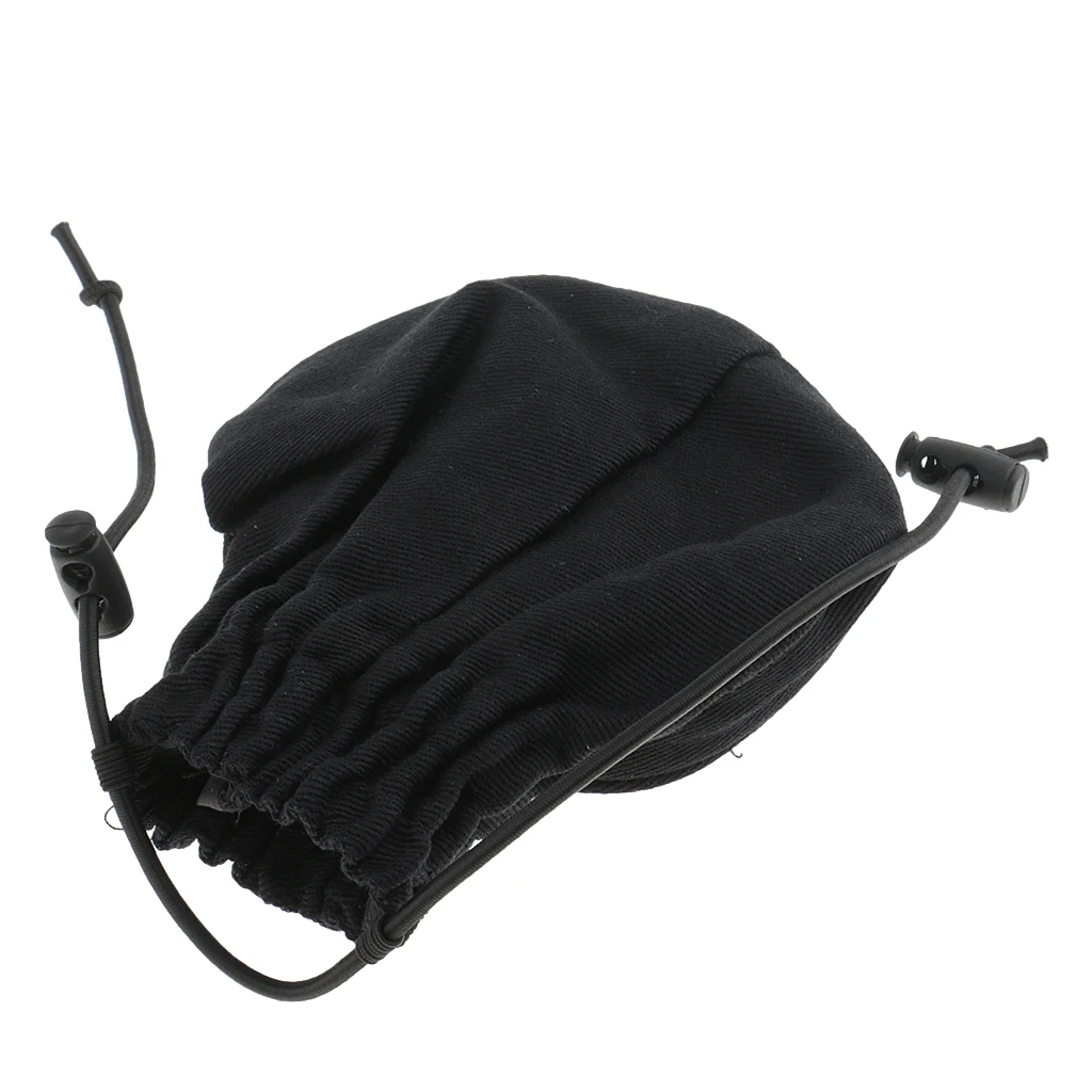 Canvas Black Universal Hair Dryer Sock Diffuser Wind Blower Attachment Cover with Drawstring  FIT MOST DRYERS ALL HAIR TYPE