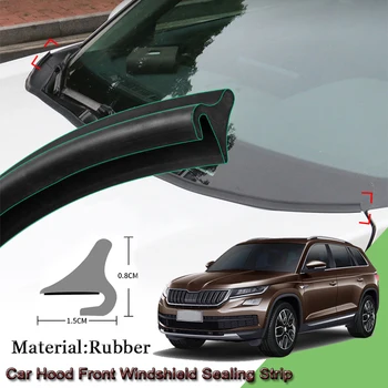 

DIY Car Seal Strip Windshied Spoiler Filler Protect Edge Weatherstrip Strip Sticker Car Accessories For Skoda Kodiaq 2016-2020