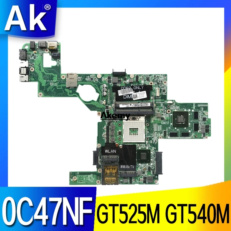 

C47NF 0C47NF CN-0C47NF mainboard For Dell XPS L502X laptop motherboard GT525M GT540M DAGM6CMB8D0 Test work 100% original
