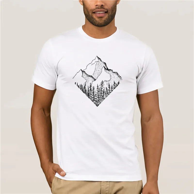 

2020 Fashion T shirtThe Diamond Range Outdoors Mountains Hiking National Parks Casual Cotton ShortMen Tshirt