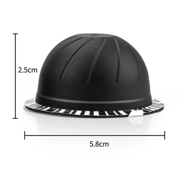 

15pcs/Set Reusable Coffee Capsule Tamper Aluminum Foils Kit 70/230ML For Nespresso Vertuo ENV135BAE & For Krups XN 9031