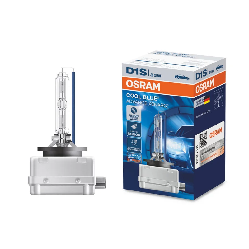 

OSRAM D1S D2S D4S D3S Xenon 6000k 35W 12V White Light Auto Lamp Mega Pure Headlight Bulb Off Road HID Light Bulb More Brightness