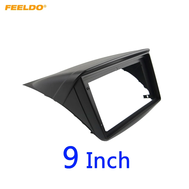 FEELDO Car Audio 9&quot Big Screen 2DIN Fascia Frame Adapter For Mitsubishi Pajero Sport CD/DVD Player Dash Fitting Panel Kit | Автомобили