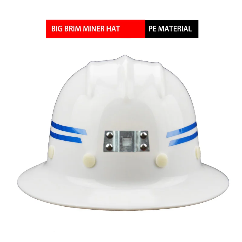 Safety Supplies LIPS WIDE Custom Hydrographic Wide Brim Mining