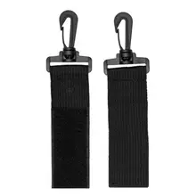2pcs Kayak Marine Boat Paddle Oar Clips Fishing Rod Holder Surfing Paddle Buckle Adjustment Webbing Strap Holder Snap Clip Swim