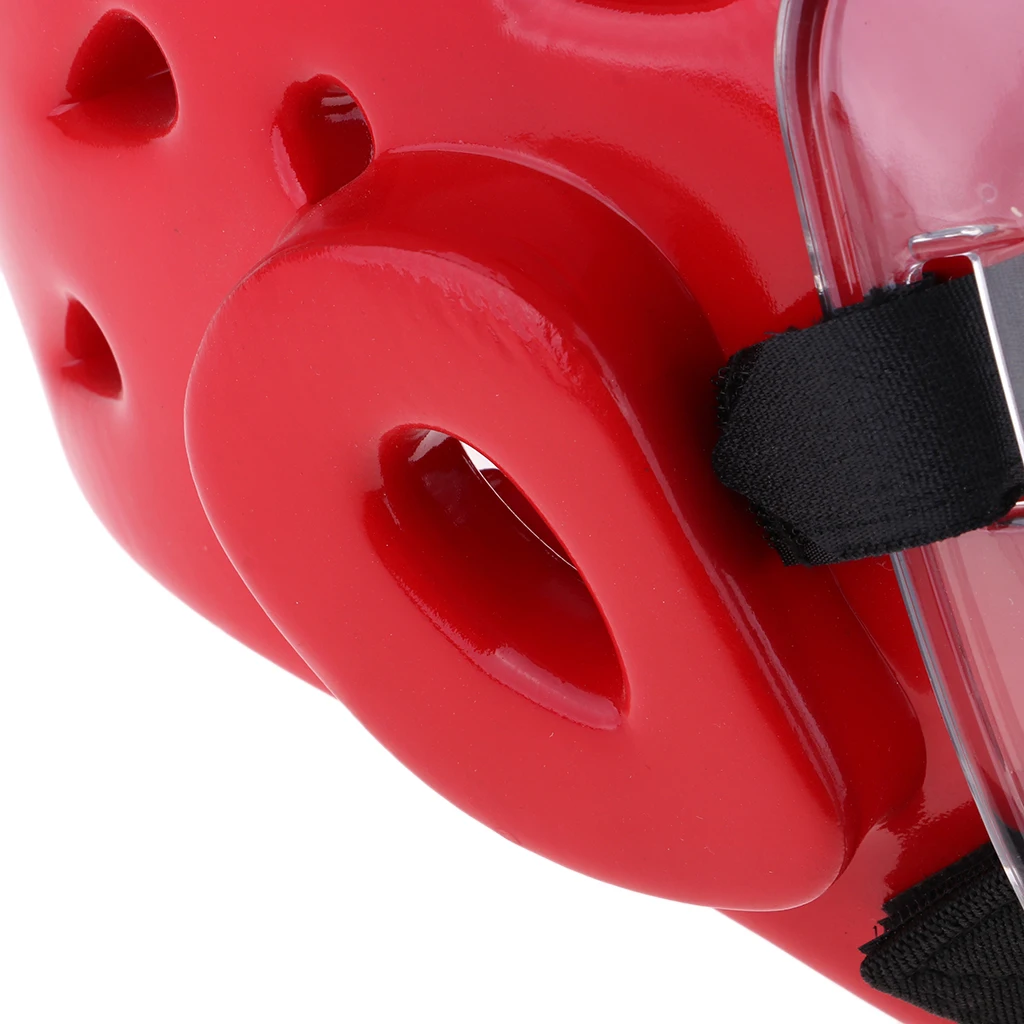 Kids Youth PU MMA Boxing Helmet Muay Thai Head Face Guard Karate Taekwondo Training Headgear for Boys Girls