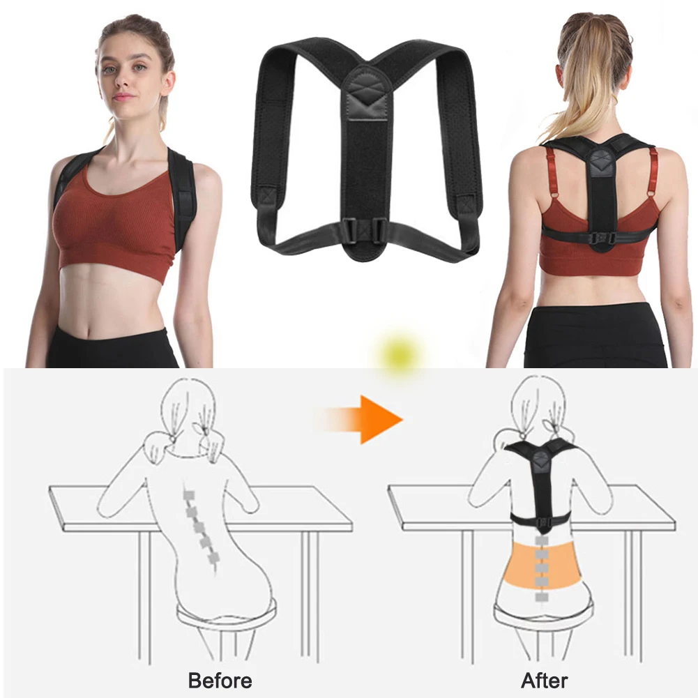 

Family Medical Clavicle Posture Corrector Adult Children Back Support Belt Corset Orthopedic Brace Shoulder Correct DropShipping