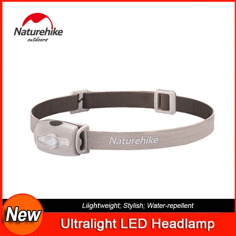 

NatureHike Rechargeable LED Headlamp Lightweight Waterproof and Dustproof Outdoor Hiking Camping Headlight Ultra Bright Lamps
