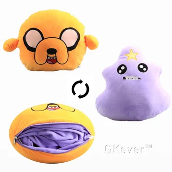 

28x40cm Double-sided Pillow Cushion Cartoon Anime Plush Toys Doll Peluche Stuffed Animals Toys Women Kids Birthday Gift