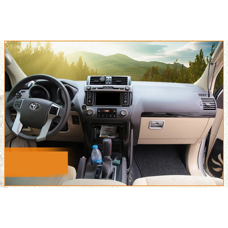 Lsrtw2068 АБС пластик автомобильный co pilot коробка для хранения с ручкой планки Тойота