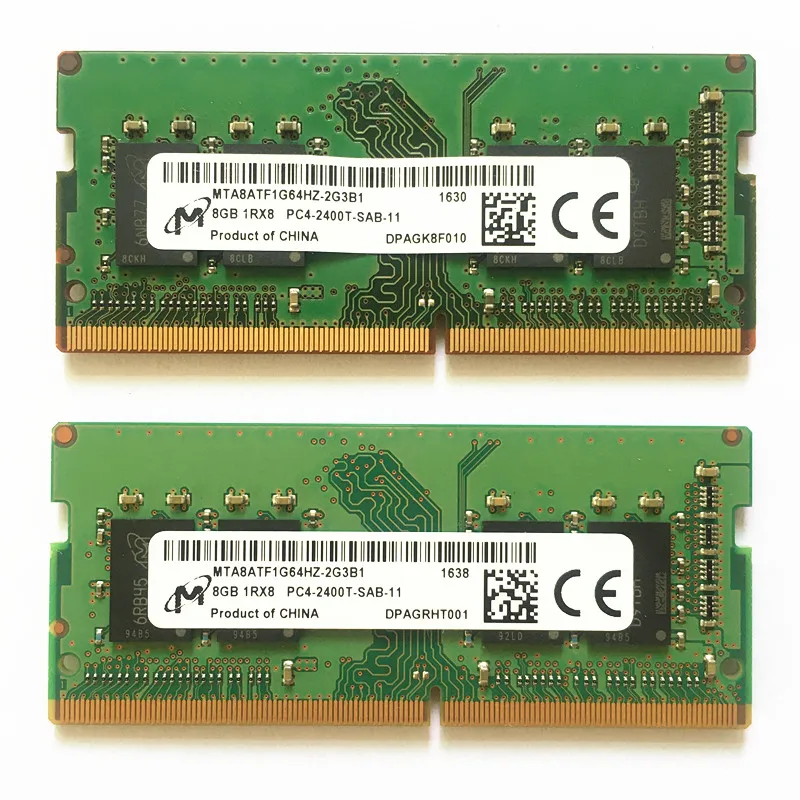 Micron DDR4 8GB 2400MHz RAM 8GB 1RX8 PC4-2400T-SAB-11 ddr4 2400mhz 8gb ...