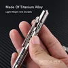 Titanium Tactical Pencil Gel Ink Pen Multi Function Self Defense Business Writing Pen Outdoor EDC Tool Collection Pen Gift ► Photo 3/6