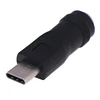 DC Power Adapter Converter Type-C USB Male to 5.5x2.1mm Female Jack Connector for Laptop Notebook Computer PC ► Photo 1/6
