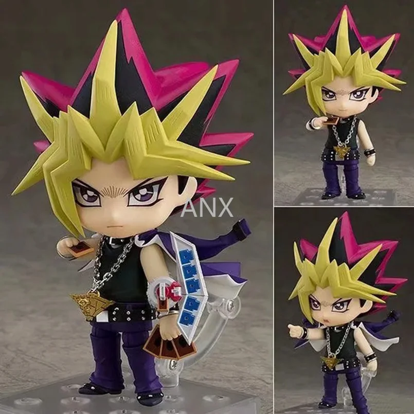 

10CM Duel Monsters Yugi Muto ATEM Figure PVC Action Anime Collection Peripherals Doll Model Toy For Children Gifts Muto figure