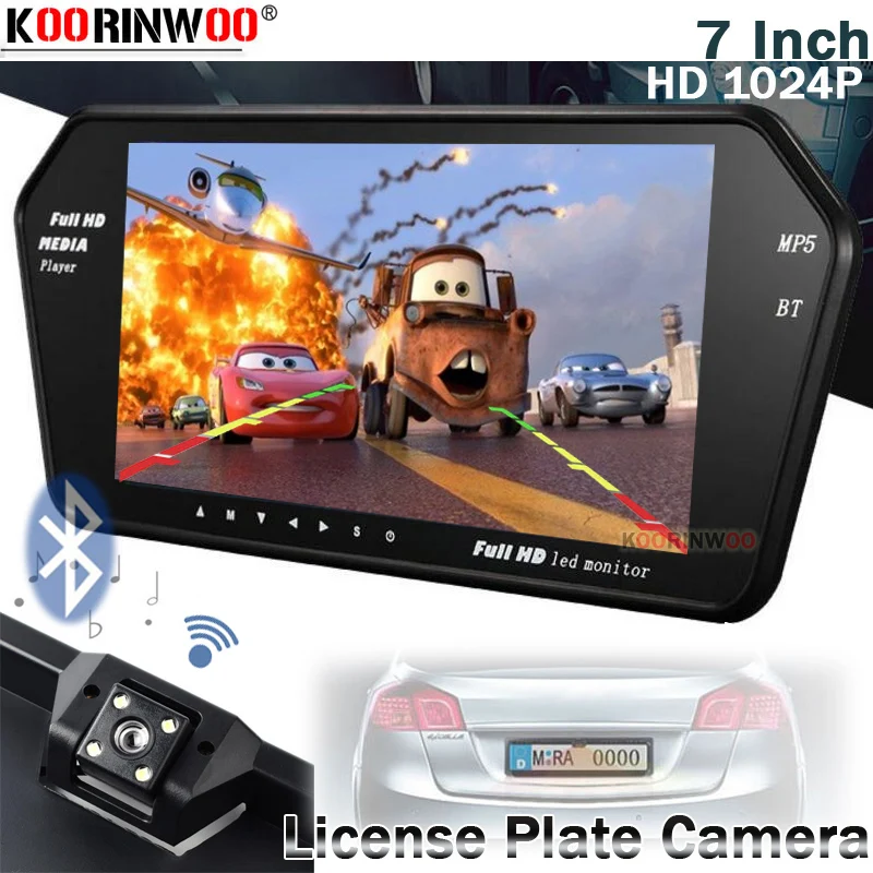 Koorinwoo HD 1024P автомобильное зеркало с монитором Экран для sony CCD с заднего вида автомобиля Camaera заднего света 7 дюймов медиа телефонными разговор... Koorinwoo HD 1024P автомобильное зеркало с монитором Экран для sony CCD с заднего вида автомобиля Camaera заднего света 7 дюймов медиа телефонными разговор...