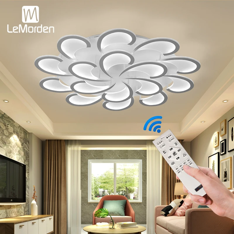 

New Led Chandelier Indoor Lighting for Living Room Bedroom Home chandelier by LeMorden Ceiling Chandelier Lamp