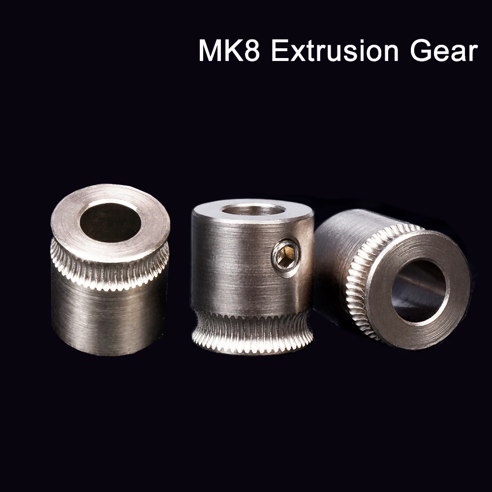 Экструзионная Шестерня MK8 Gear для экструдера MK8/Titan приводная шестерня детали 3D